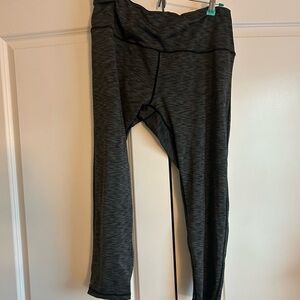 Dark Gray Stretch Active Leggings